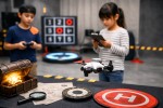 ドローン謎解き体験『ドローンクエスト』