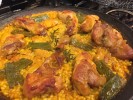 おもてなしのスペイン料理 鶏肉とうさぎのバレンシア風パエリア